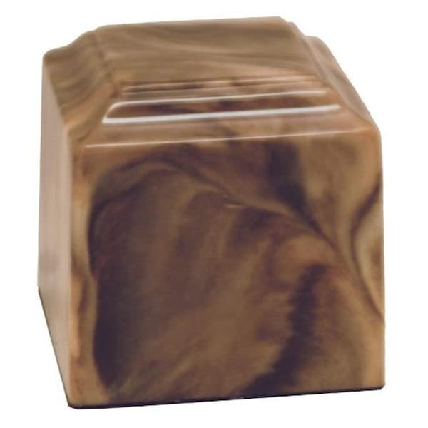 Medm Taylor Urns 390TO Cultured Marble Cremation Little Tahiti Baby Urn; Topaz 390TO - main